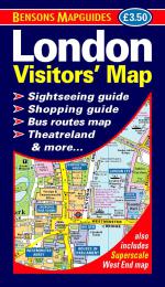 9781898929642 London Visitors' Map
